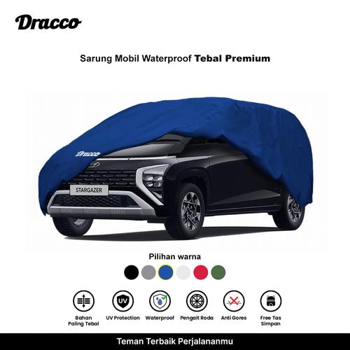 [EZO.4400079] DRACCO sarung mobil STARGAZER waterproof anti UV tebal CARPROOF premium cover mobil free tas simpan