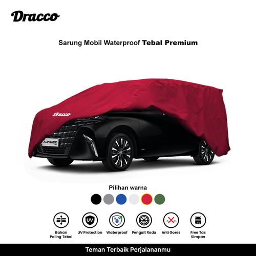 [EZO.4400084] DRACCO sarung mobil ALPHARD waterproof anti UV tebal CARPROOF cover mobil ALPHARD free tas simpan