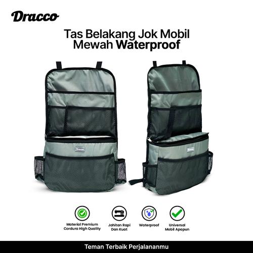 [EZO.4400368] Dracco car seat organizer mobil awet multifungsi tas jok mobil-abu abu