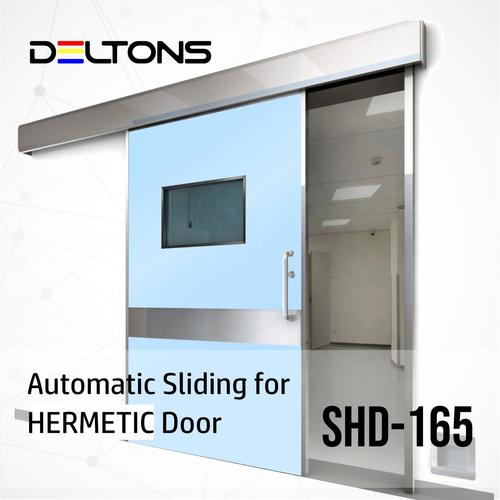 [EZO.7700003] Hermetic Automatic Sliding Door Opener Deltons SHD165 Single 3500mm Medical Sealed Door
