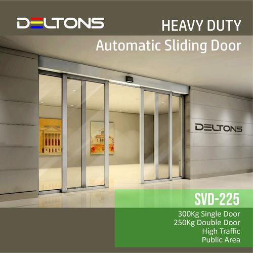 [EZO.7700004] Deltons Automatic Sliding Door Heavy Duty SVD-225 Pintu Geser Otomatis Kaca Traffic Tinggi