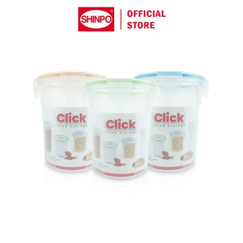 [EZM.6500005] SHINPO Toples Sealware CLICK 770 ML Food Storage BPA Free SIP-543-M