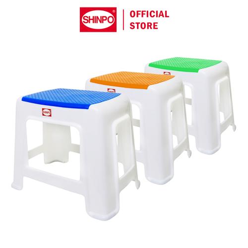 [EZM.6500054] SHINPO Kursi / Bangku Jongkok Anak Serbaguna Tempat Duduk Anti Slip Romeo Stool SPO-290 plastik