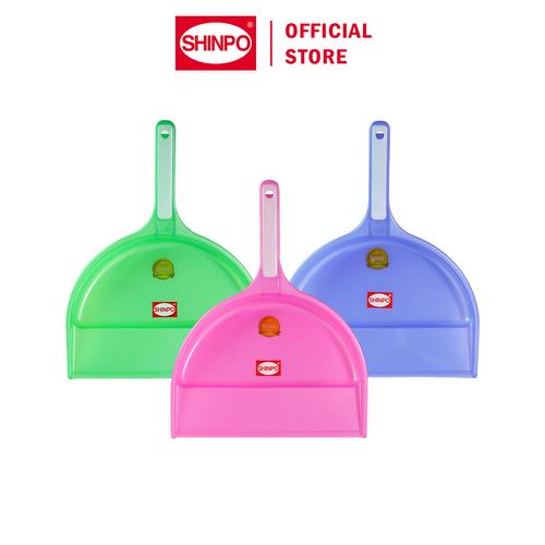 [EZM.6500130] SHINPO Pengki Plastik 25 CM Neat Dustpan Sekop Sampah SPO-SIP-817 biru