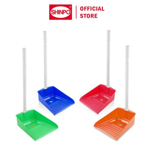 [EZM.6500141] SHINPO Pengki Segi Plastik Forte Trash Shovel Serbaguna SPO-SIP-825 gagang pink