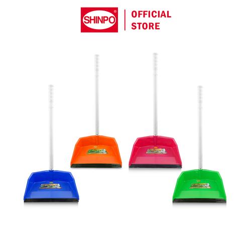 [EZM.6500142] SHINPO Pengki Plastik Gagang Panjang Buono Dustpan Serokan Sampah SPO-SIP-826 sapu
