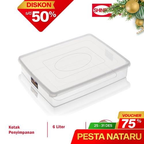 [EZM.6500161] SHINPO Kotak Penyimpanan Makanan S Kotak Donatsu Food Storage BPA Free SIP-306