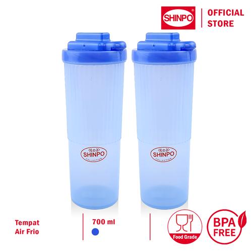 [EZM.6500169] SHINPO COMBO 2 Tempat Air Minum 700 ML Frio Water Bottles Botol Air SPO-SIP-910-P pink plastik Kitchenware