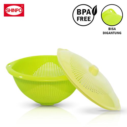 [EZM.6500175] SHINPO Sangkul / Wakul / Bakul Nasi Dengan Tutup 31 CM Wadah Makanan Rice Colander Topaz Food Storage SPO-SIP-223