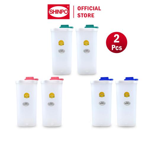 [EZM.6500186] SHINPO COMBO 2 Tempat Air Minum Plastik Oasis 1.4 L Water Bottle Botol Air SPO-SIP-914 minuman kitchenware