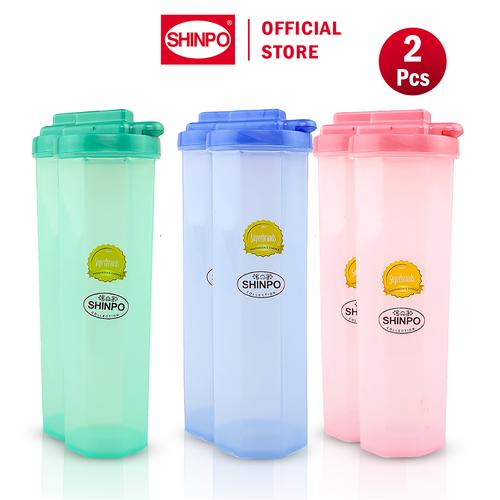 [EZM.6500193] SHINPO COMBO 2 Tempat Air Minum Plastik Tropic 900 ML Water Bottle Botol Air SPO-SIP-908 minuman kitchenware