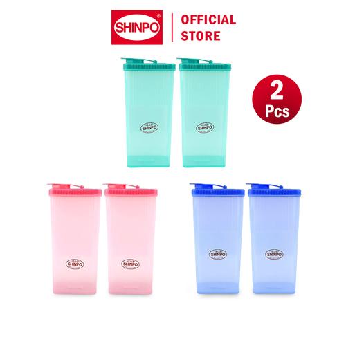 [EZM.6500204] SHINPO COMBO 2 Tempat Air Minum Plastik Fresco 1.2 L Water Bottle Botol Air SPO-SIP-912-P hijau minuman Kitchenware Bottles