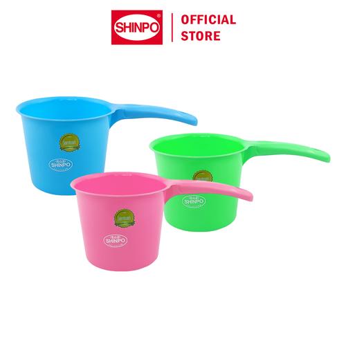 [EZM.6500278] SHINPO Gayung Air Sedang Diamater 15 CM Gayung Air Centro Dipper Gayung Mandi SPO-SIP-220 Varian Warna pink plastik