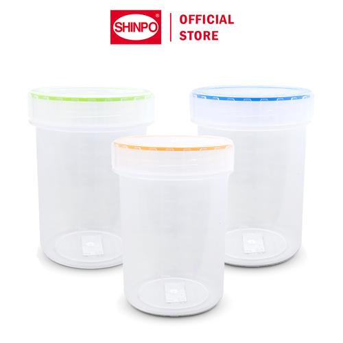[EZM.6500292] SHINPO Toples Plastik Ukuran L 1.33 L Tempat Cemilan SPO-SIP-352L