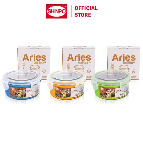 [EZM.6500309] SHINPO Mangkok / Mangkuk Wadah Makanan Diameter 11 CM Stainless Steel 304 Aries Food Storage Lunch Box Rantang Rantangan SPO-SIP-541 kitchenware
