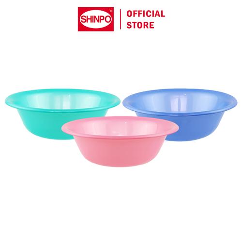 [EZM.6500322] SHINPO Baskom Plastik S  German Wash Basin Tidak Mudah Pecah SIP-823