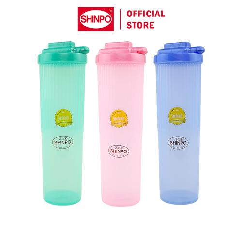 [EZM.6500331] SHINPO Tempat Air Minum Plastik Frio 850 ML Water Bottle Botol Air SPO-SIP-911-P hijau minuman Kitchenware  Bottles