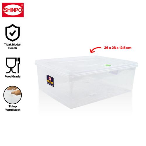[EZM.6500341] SHINPO Kotak Donat Plastik Donatsu Food Storage BPA Free SPO-SIP-306L