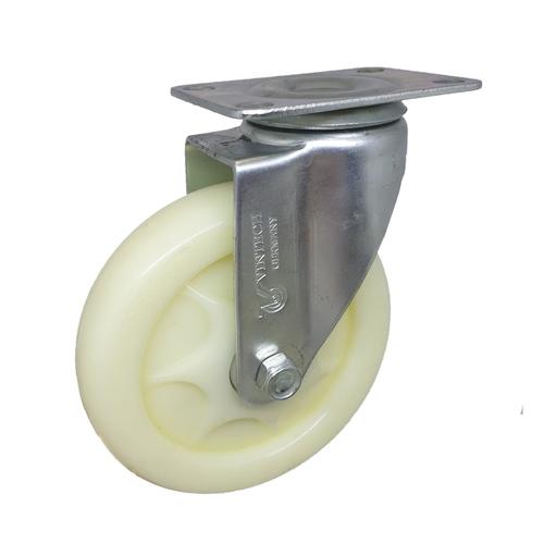 RODA Nylon MD Vitech 5" (125 x 32) 170kg Drat M5/8" (Plat Hidup) 