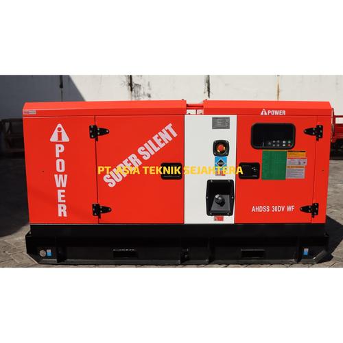 [EZM.1390043] Genset 30 kva super silent Ipower Dual Voltage