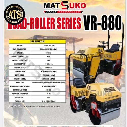 [EZM.1390143] Mesin Double Roller 3 Ton Heavy Duty Mesin  Double Drum Roller 3 ton
