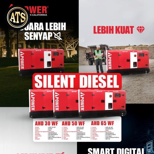 [EZM.1390192] GENSET SUPER SILENT 30 KVA IPOWER INTERNATIONAL BRAND USA