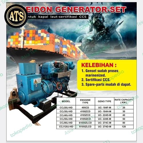 [EZM.1390213] Genset Marine 20 kva - 120 kva