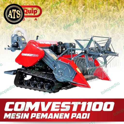 [EZM.1390257] Mesin Panen Padi Kapasitas 3.6 ton per jam Comvest1100 Original