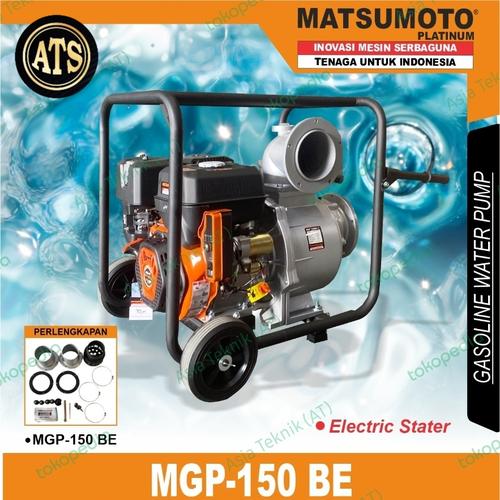 [EZM.1390262] Pompa Alkon Irigasi Air Sawah 6 inch Matsumoto Bensin Stater Terbaik