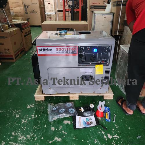 [EZM.1390280] Genset silent diesel starke 10 kva maks 7500 watt