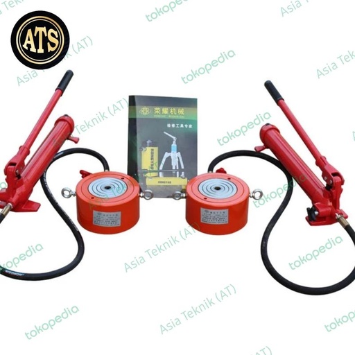 [EZM.1390283] Dongkrak Hidrolik Silinder Cylinder Jack 10 Ton