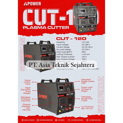 [EZM.1390303] Plasma Cutting ipower cut 120 - mesin potong ipower cut 120