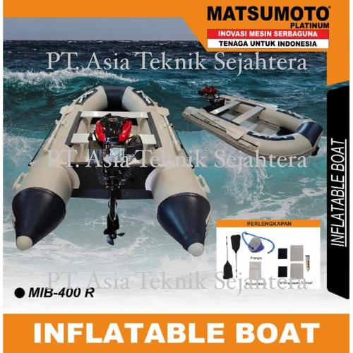 [EZM.1390310] Perahu Karet Matsumoto MIB-400 R Kapasitas 8+1 Orang