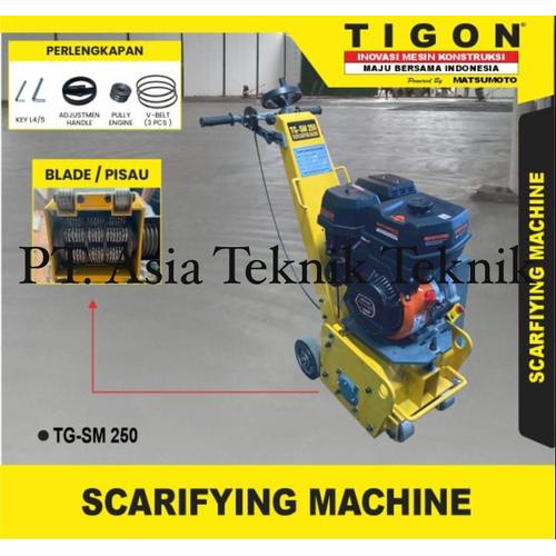 [EZM.1390317] Scaryfing Machine Tigon TG-SM 250 + Mesin Bensin 15 HP