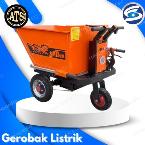 [EZM.1390331] Gerobak Listrik Electric 500 kg / Gerobak Proyek Elektrik 500 kg