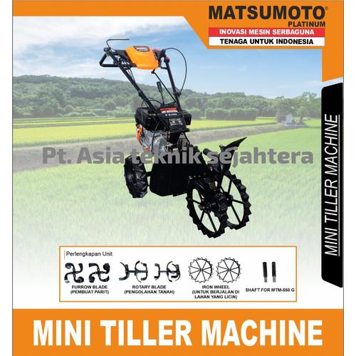 [EZM.1390349] Traktor cultivator Matsumoto Ladang Bedengan. MTM 550 G