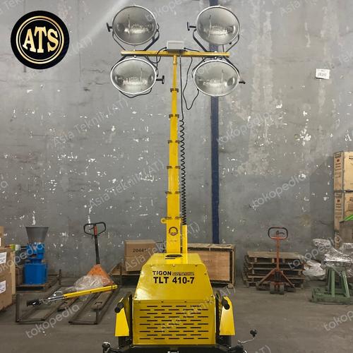 [EZM.1390359] Mobile Lightning Tower 4 x 1000 watt model trailer heavy duty TIGON