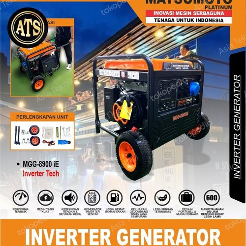 [EZM.1390396] Genset Semi Silent Inverter 10 kva Matsumoto Platinum Terbaik Original