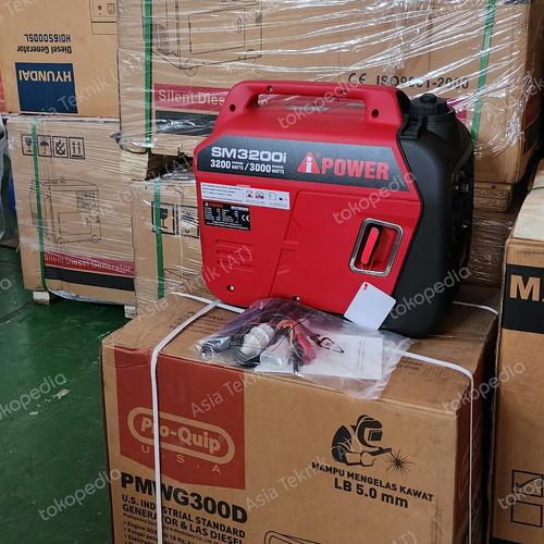 [EZM.1390466] silent genset inverter 3000 watt iPower International Brand From Usa