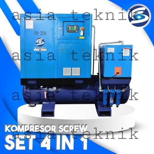 [EZM.1390492] Kompresor Angin Screw Set 20HP Inverter