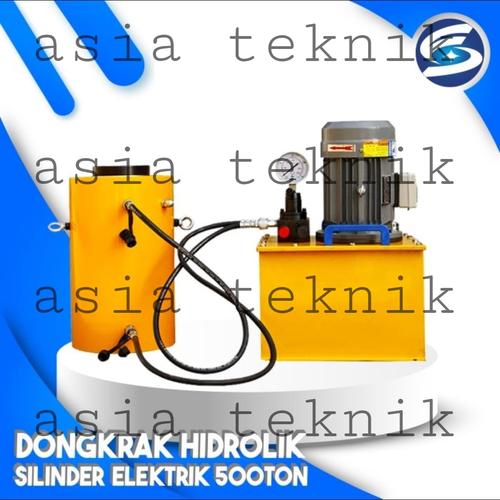 [EZM.1390493] Dongkrak Hidrolik Elektrik Kapasitas 500 Ton / Hydraulic Jack 500 Ton