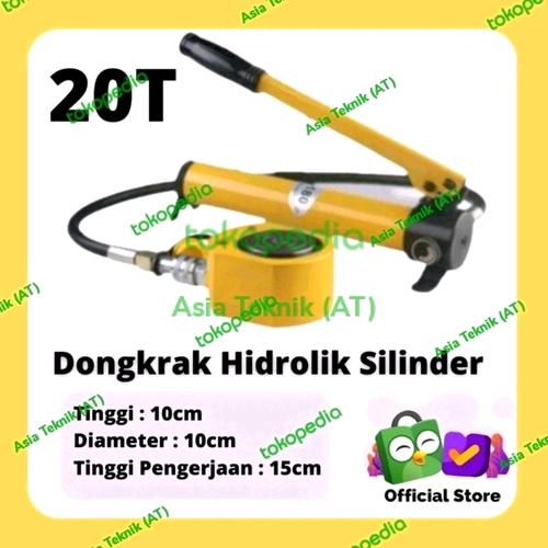 [EZM.1390556] DONGKRAK HIDROLIK PORTABLE  20 TON ORIGINAL