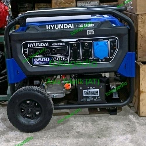 [EZM.1390580] Genset 10 kva Hyundai Original HDG8800 X