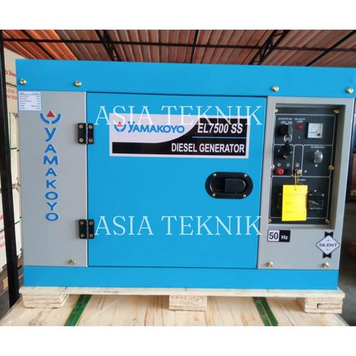 [EZM.1390594] Silent genset diesel 5000 watt Yamakoyo Heavy Duty