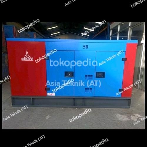 [EZM.1390631] Silent genset diesel 50 kva Deutz heavy duty Original Terbaik