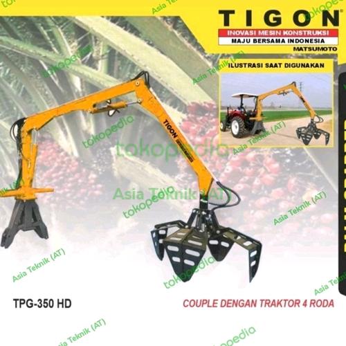 [EZM.1390636] Mesin Penjepit Tandan Sawit 180 kg Tigon / Palm Grabber Tigon Tpg 350