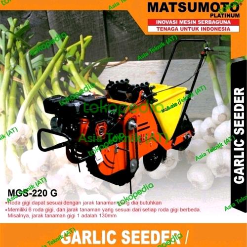 [EZM.1390642] Mesin Tanam Bawang Putih / Garlic Seeder Matsumoto 8 hp
