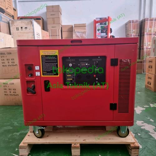 [EZM.1390650] genset silent honda 5000 watt maks 5500 watt oshima OG7500