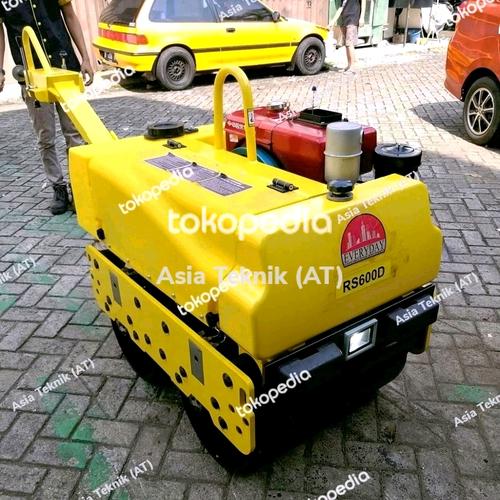 [EZM.1390672] Double Drum Roller 2 Ton Heavy Duty Full Hydraulic sekelas Neo Mikasa