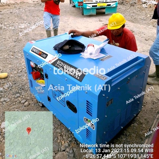[EZM.1390673] Genset 15 kva silent diesel heavy duty Terbaik Energy Cube